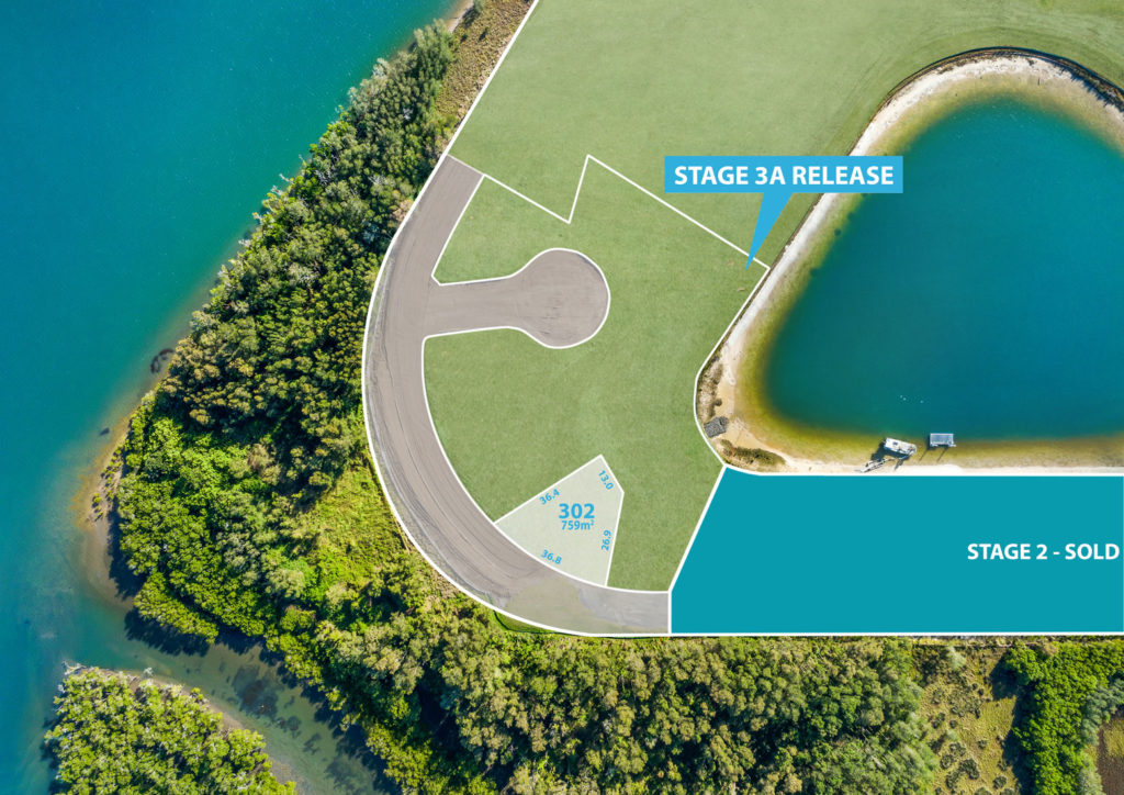 LOT 302 SOLD! Yamba Quays